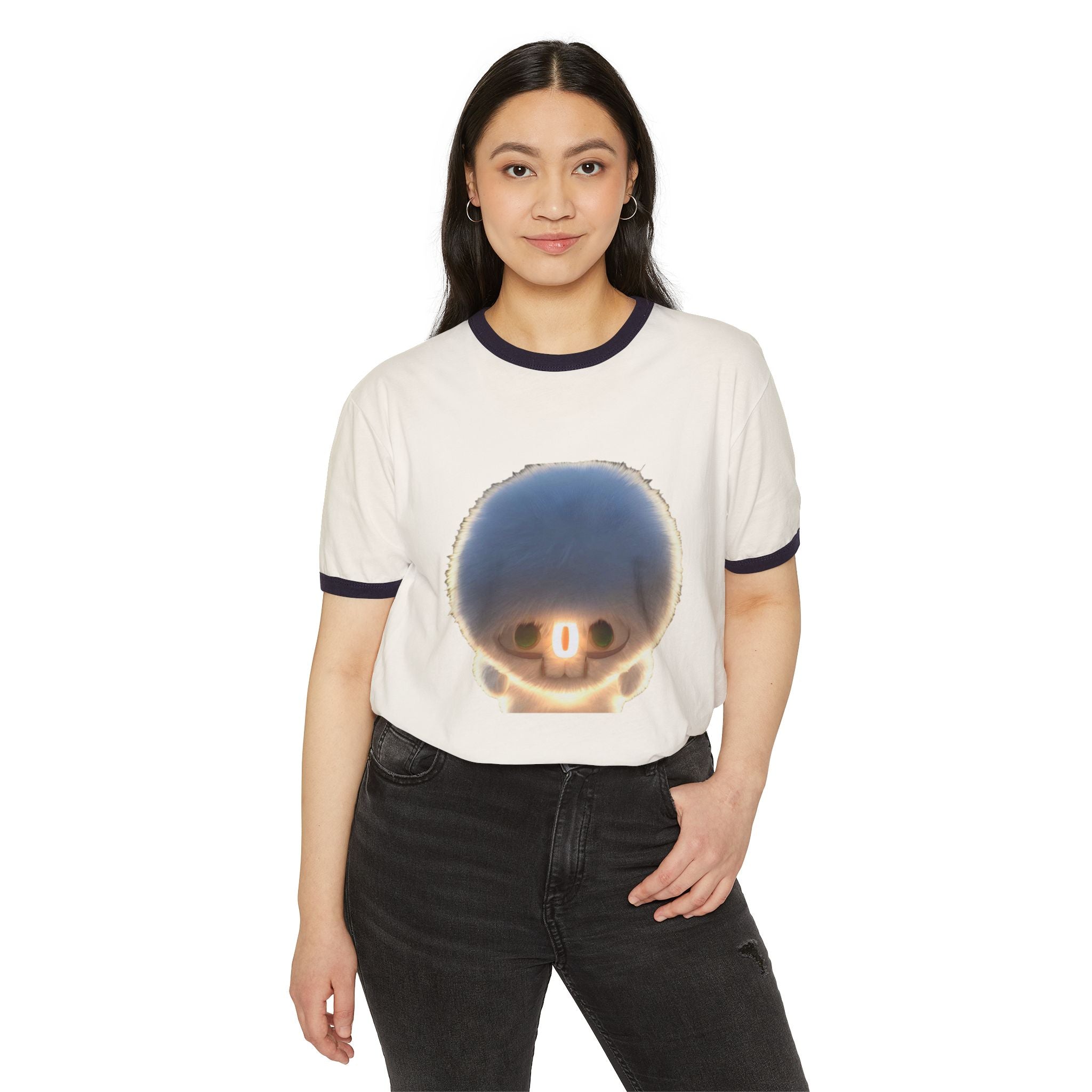 Unisex Cotton Ringer  IntentSim[on] T-Shirt