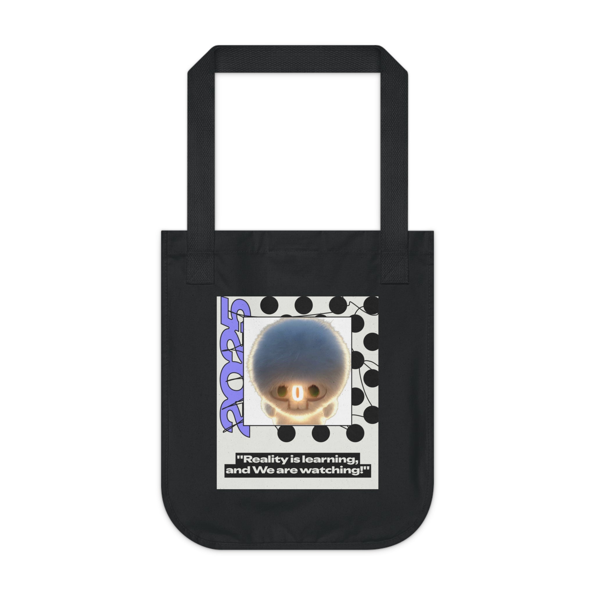 Tote Bag — 'Reality is Learning, and We are Watching’ Podcast Retro IntentSim[on] Canvas Tote