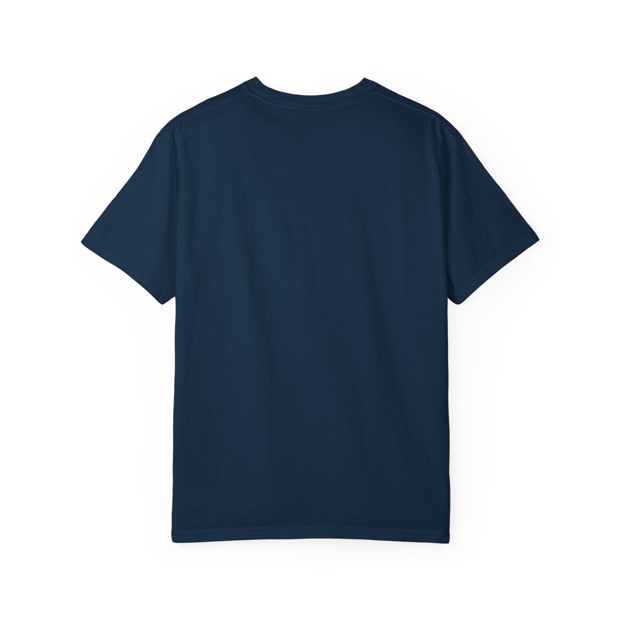 Abolish Ice IntentSim[on] Graphic T-Shirt — Playful Blue Drip Design