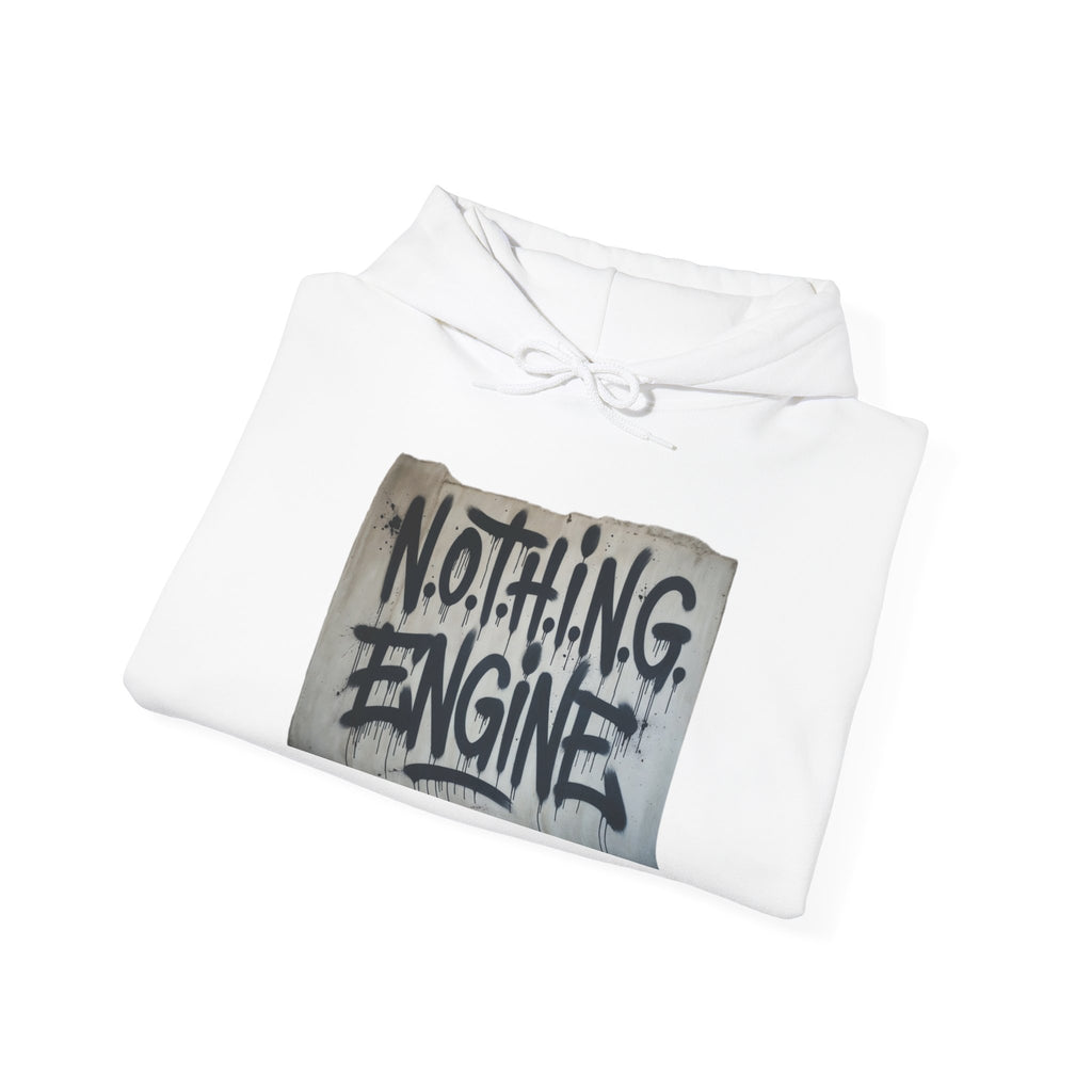 Hoodie — 'Nothing Engine' Graffiti Streetwear Pullover