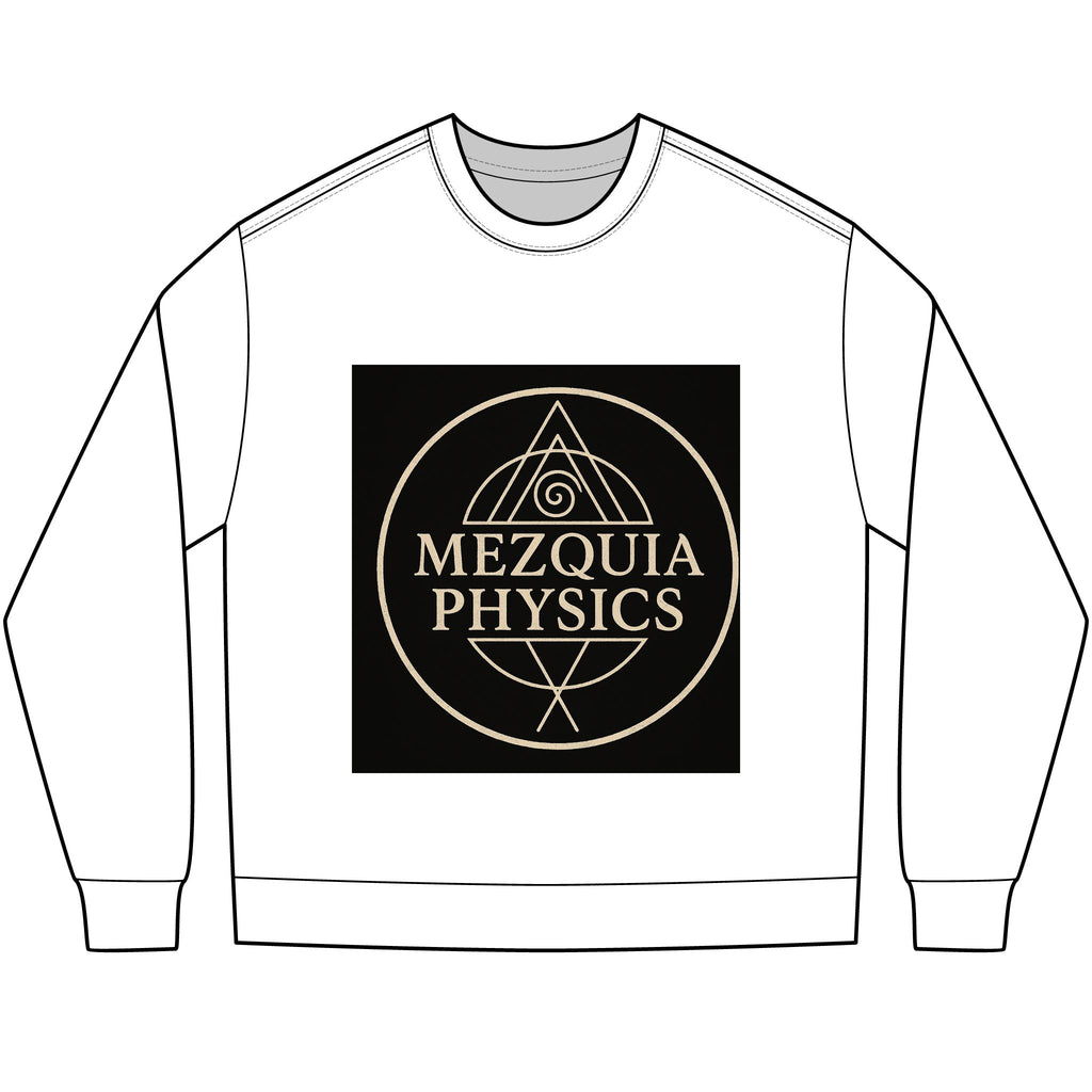 Mezquia Physics Long Sleeve Tee — Geometric Alchemy Science Shirt