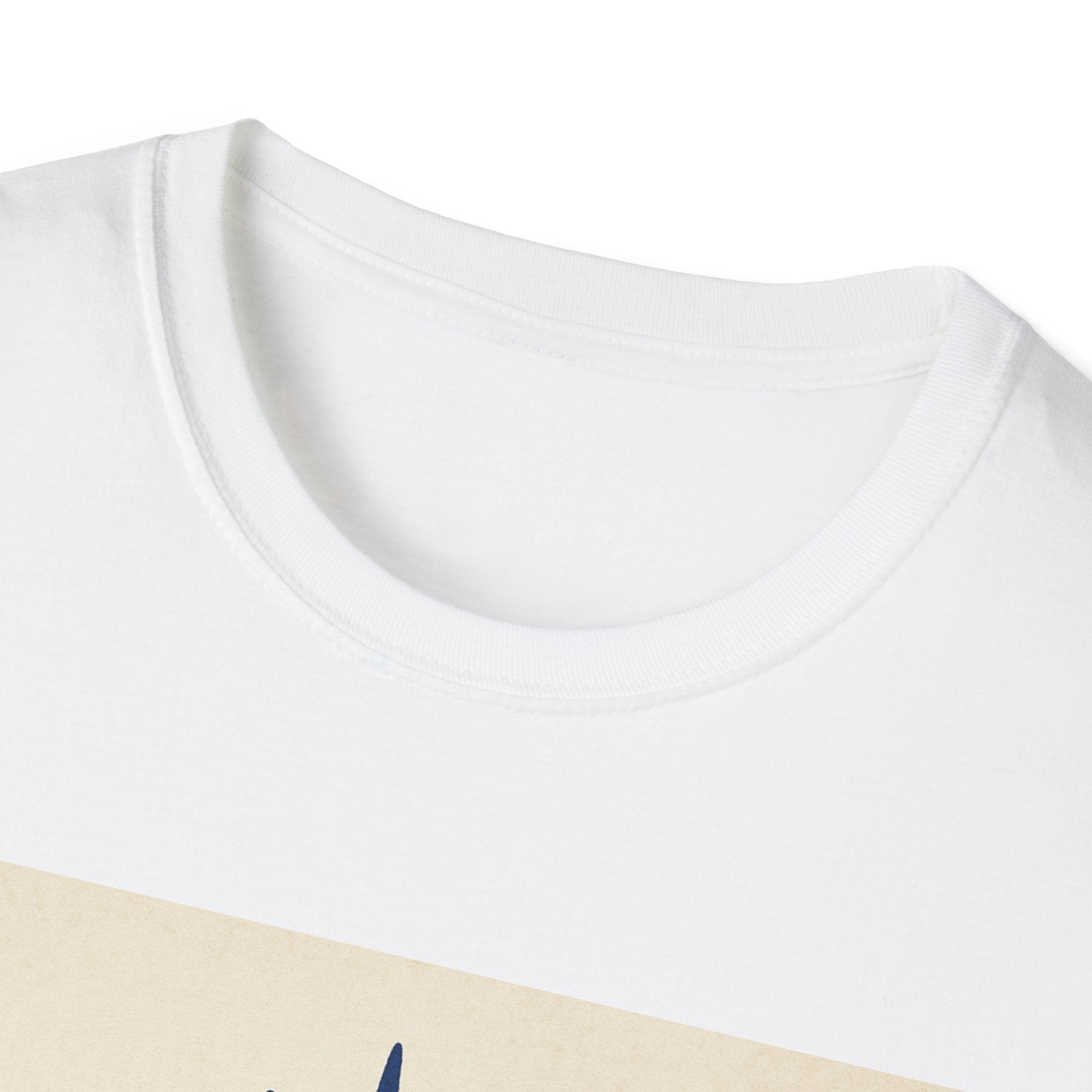 Sigil of Oshun's Symbolism—— Navy Heart Waves Graphic T‑Shirt