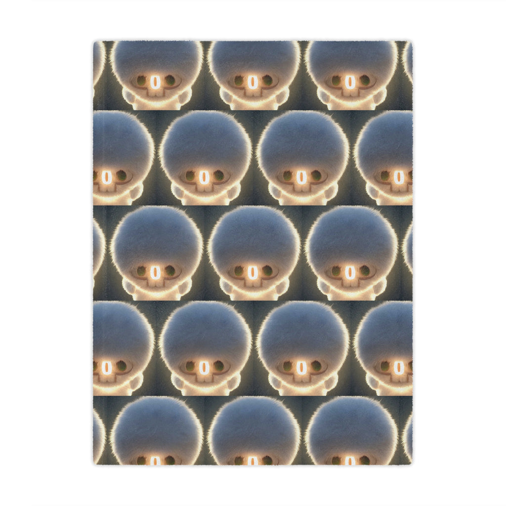 Minky Blanket - Cozy Plush Throw with IntentSim[on] all over you.