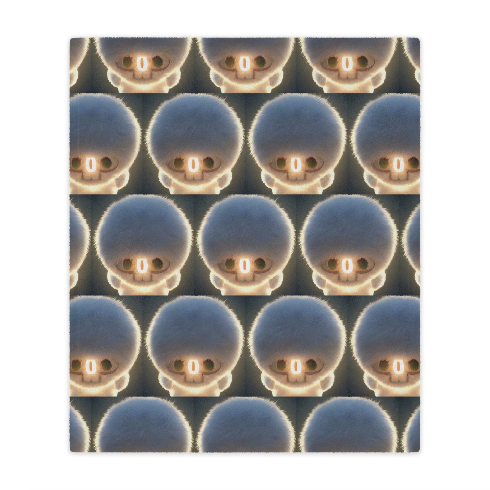 Minky Blanket - Cozy Plush Throw with IntentSim[on] all over you.