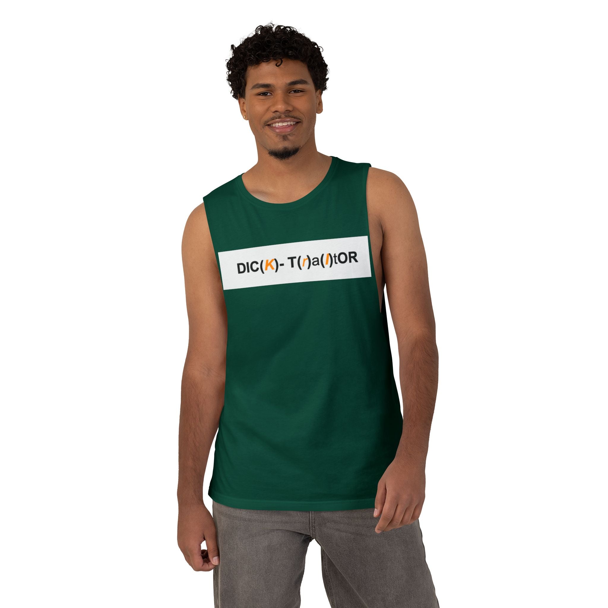Dictionary Tutor Tank Top — Funny Wordplay English Teacher Shirt