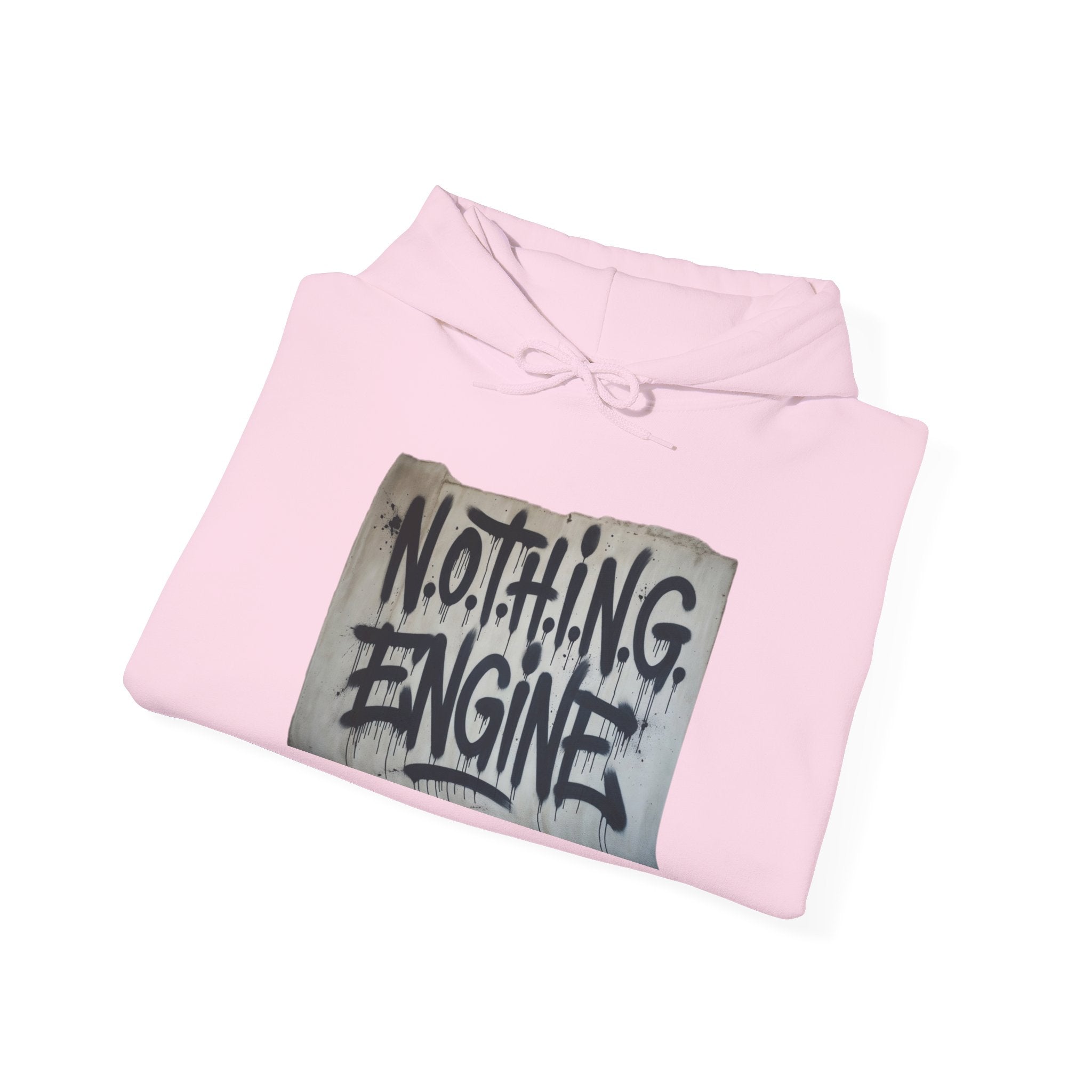 Hoodie — 'Nothing Engine' Graffiti Streetwear Pullover