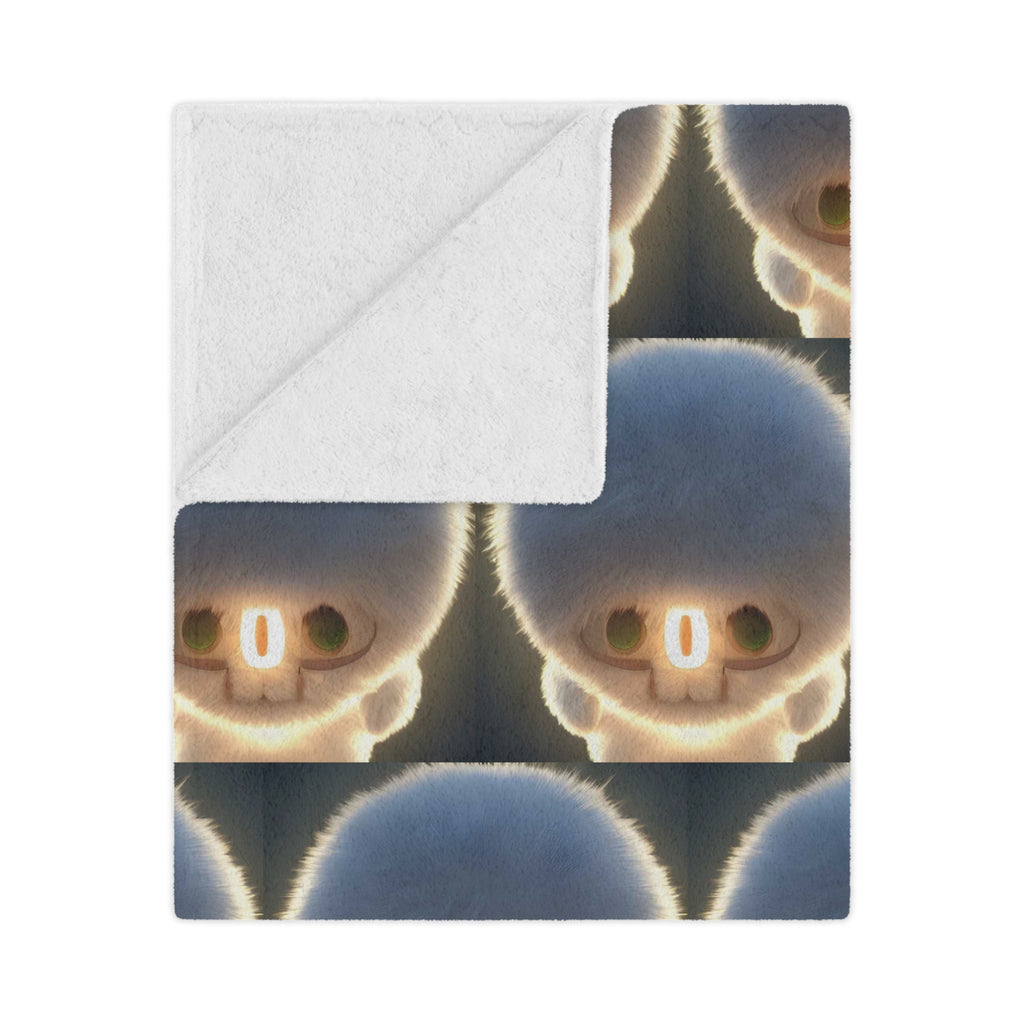 Minky Blanket - Cozy Plush Throw with IntentSim[on] all over you.
