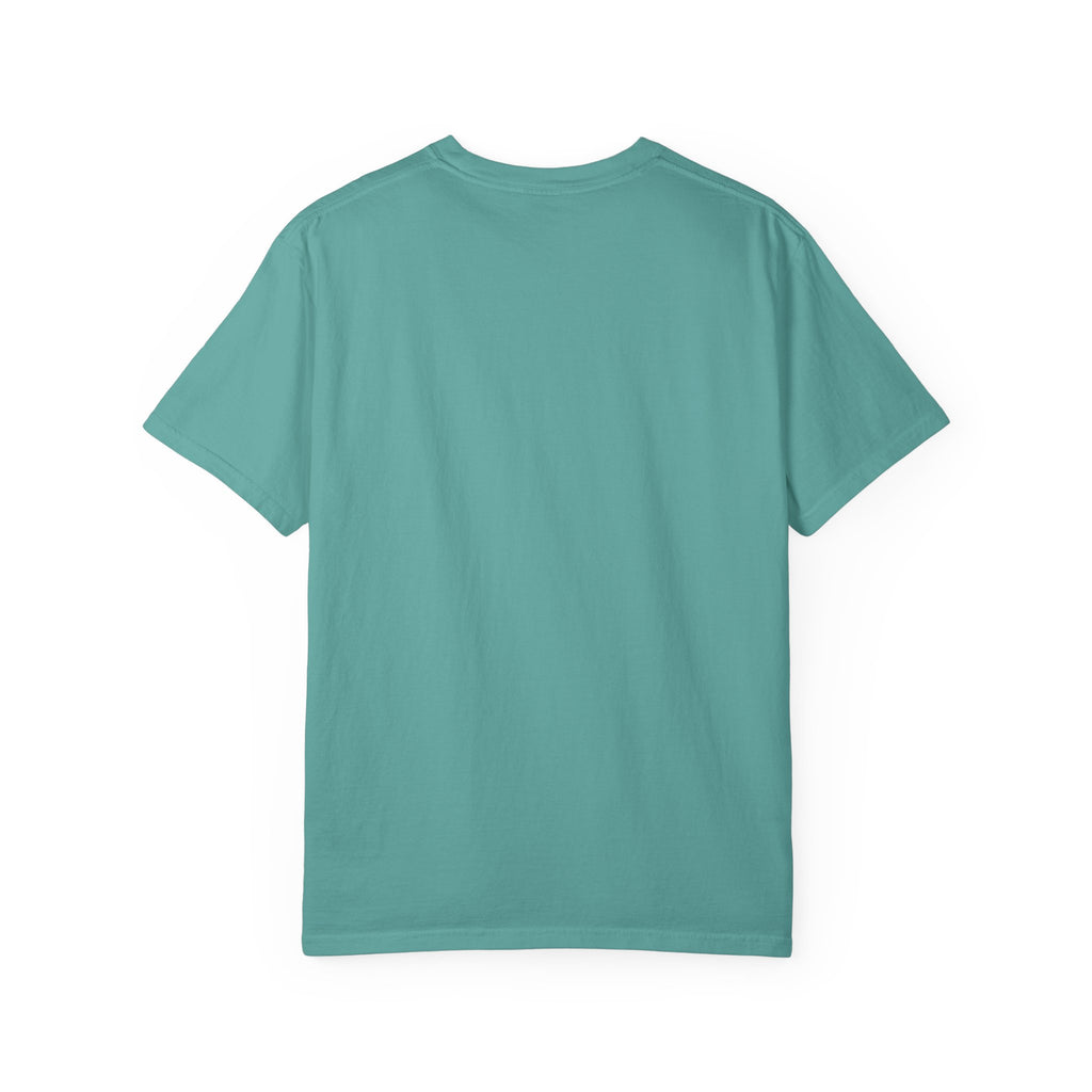 Abolish Ice IntentSim[on] Graphic T-Shirt — Playful Blue Drip Design