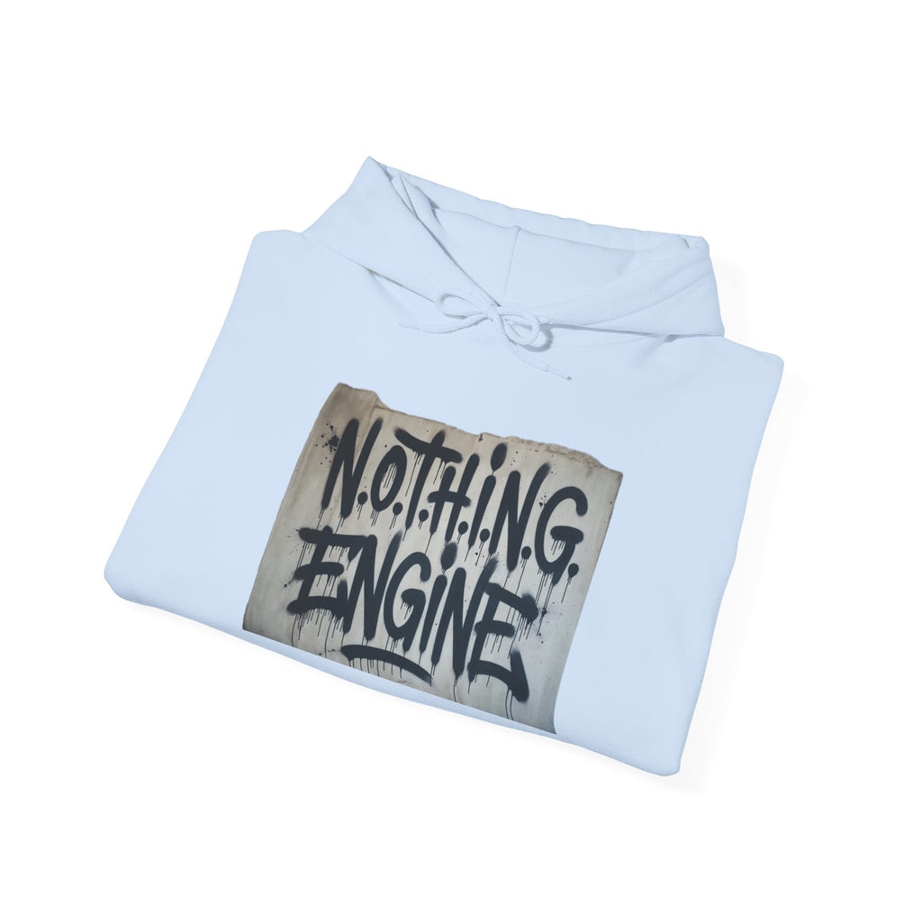 Hoodie — 'Nothing Engine' Graffiti Streetwear Pullover