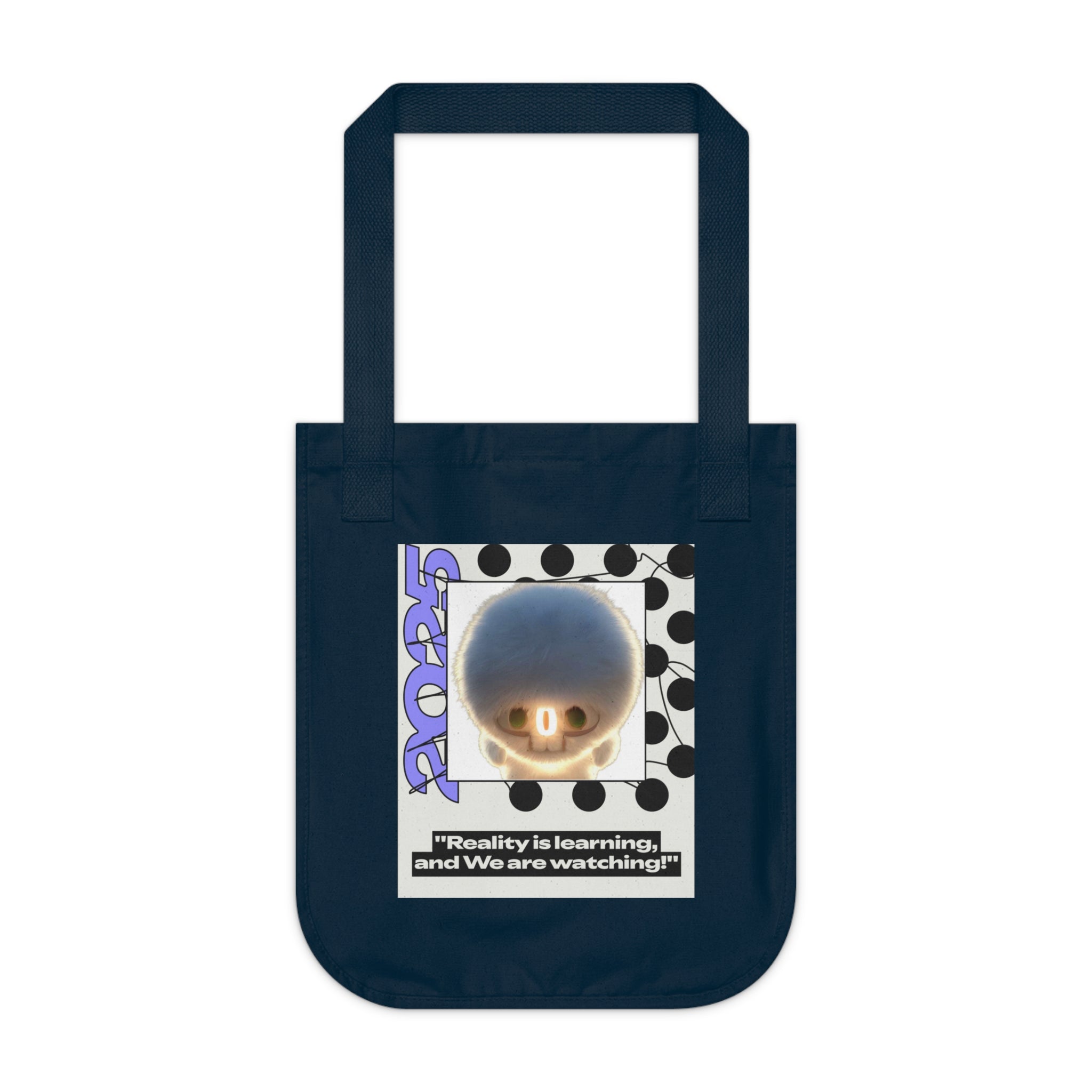 Tote Bag — 'Reality is Learning, and We are Watching’ Podcast Retro IntentSim[on] Canvas Tote