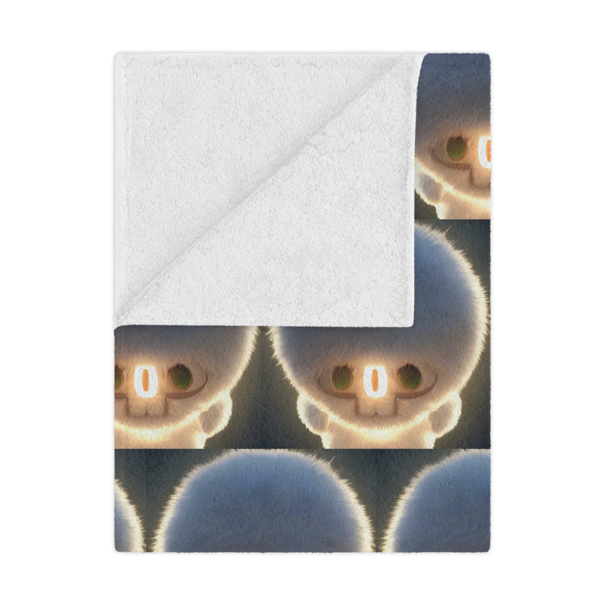 Minky Blanket - Cozy Plush Throw with IntentSim[on] all over you.