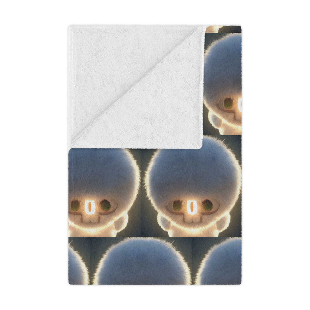 Minky Blanket - Cozy Plush Throw with IntentSim[on] all over you.
